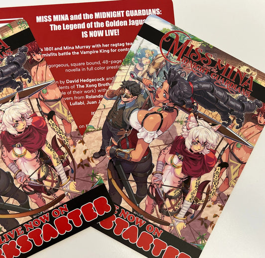 The new marketing postcards for MMatMG Book 02 are in!