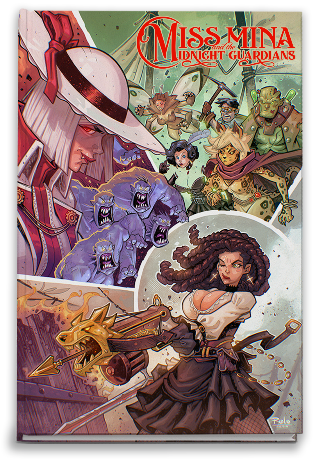 Miss Mina and the Midnight Guardians Set