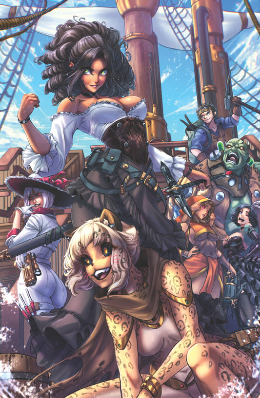 Metal Print - Drax Gal