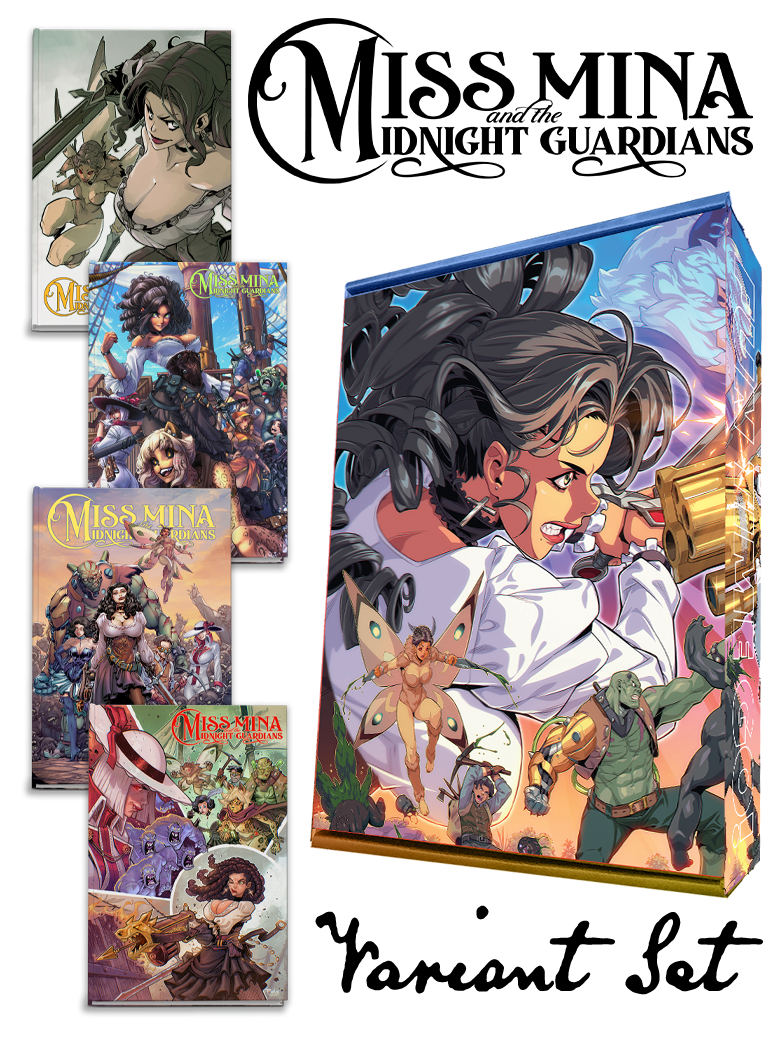 Miss Mina and the Midnight Guardians Set